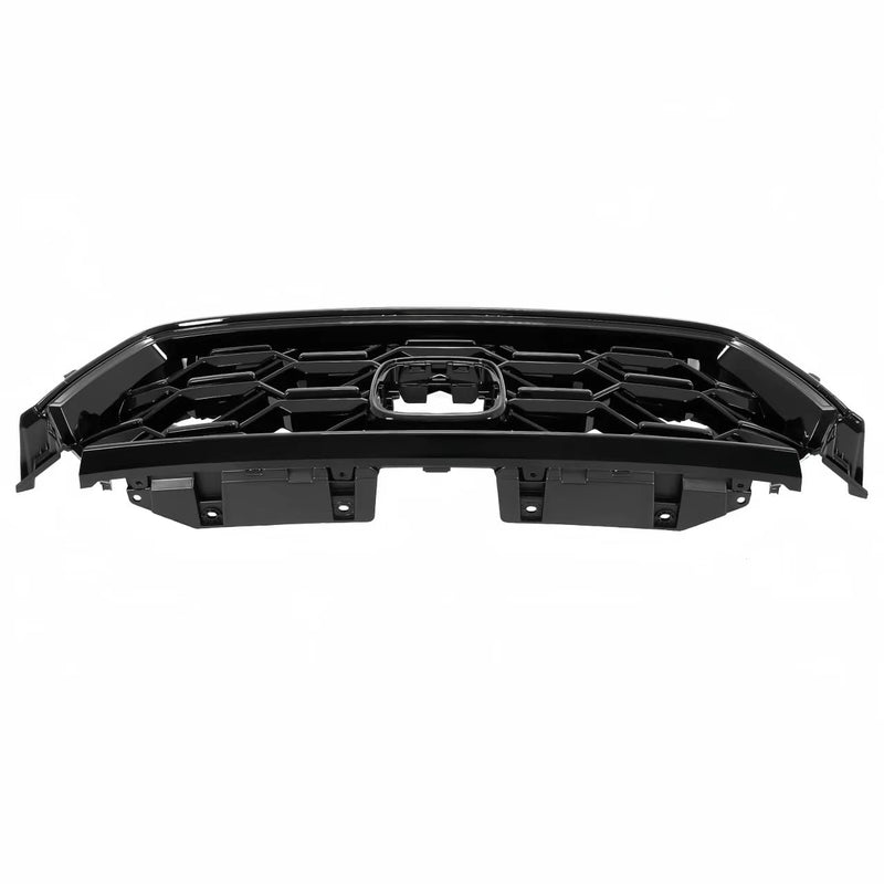 BUFEETERS  Front Upper Grille Assembly Fit For Honda CRV CR-V Sport Hybrid 2023-2024, Full Black