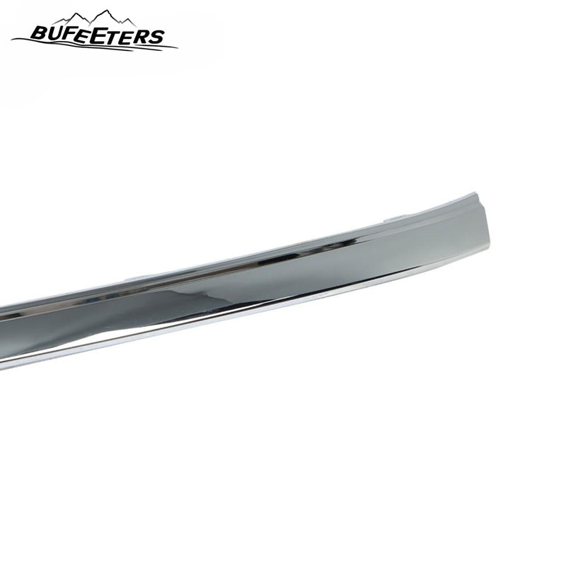 BUFEETERS Front Upper Chrome Grille Molding Trim Fit For 2011 2012 2013 2014 Ford Edge
