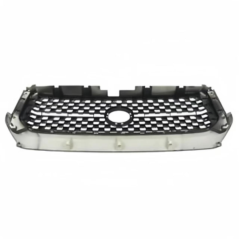 BUFEETERS  Front Bumper Upper Grille Fit For 2014 2015 2016 2017 2018 2019 2020 Toyota Tundra,Gloss Black