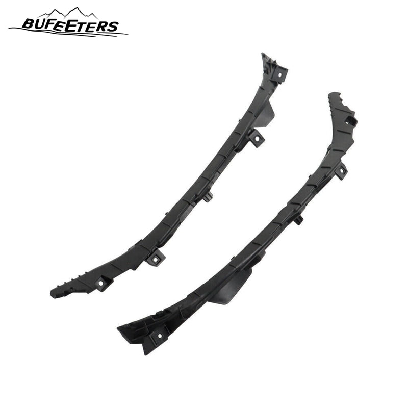BUFEETERS    7PCS Front Bumper Grille+Radiator Cover+Bumper Lid+4 Brackets Fit For 2017 2018 Hyundai Elantra,Mesh Style,Chrome&Black
