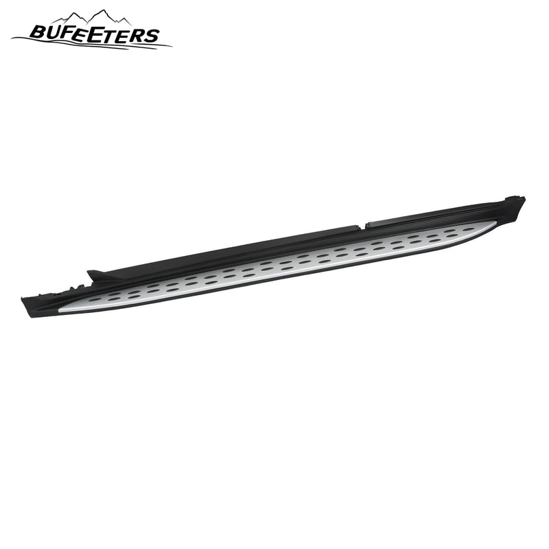 BUFEETERS  Side Step Running Board Nerf Bar Fit For 2016 2017 2018 2019 2020 2021 2022 Mercedes-Benz X253 GLC250 GLC300 GLC43,OE Style,Black&Silver