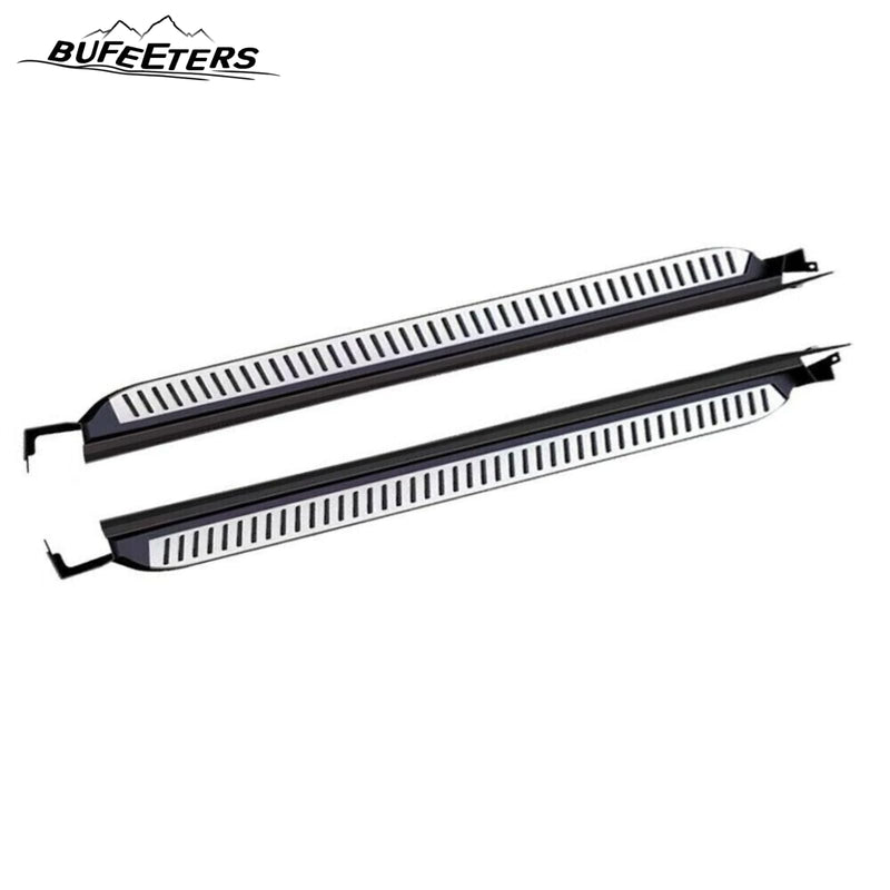 BUFEETERS Side Step Running Board Nerf Bar Fit For 2019 2020 2021 2022 2023 2024 2025 Cadillac XT6,Black&Silver