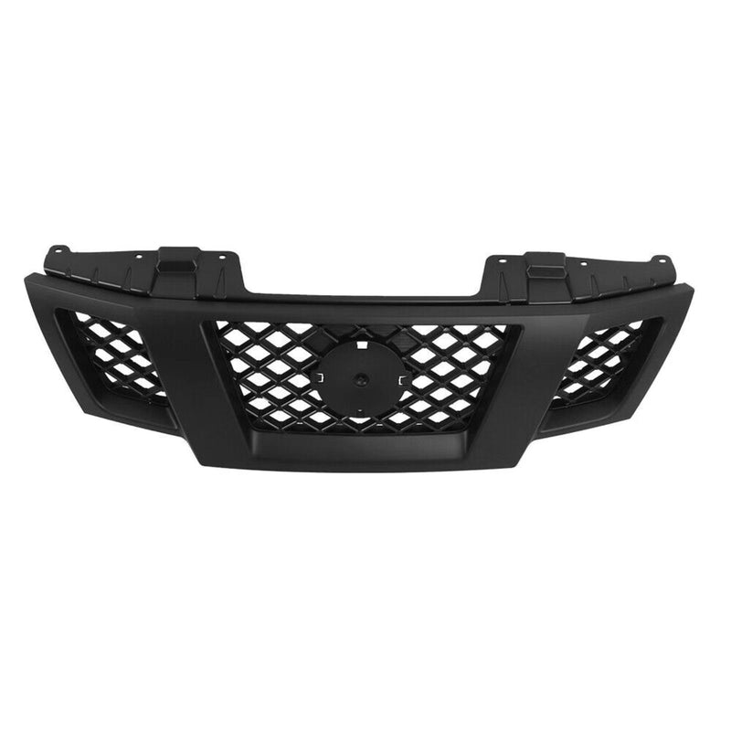 BUFEETERS Front Upper Grille Fit For 2009-2021 Nissan Frontier,Factory Style ,Matte Black