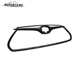BUFEETERS Front Grille Molding Trim Cover Fit For 2020 2021 2022 2023 Toyota Highlander,Factory Style,Gloss Black