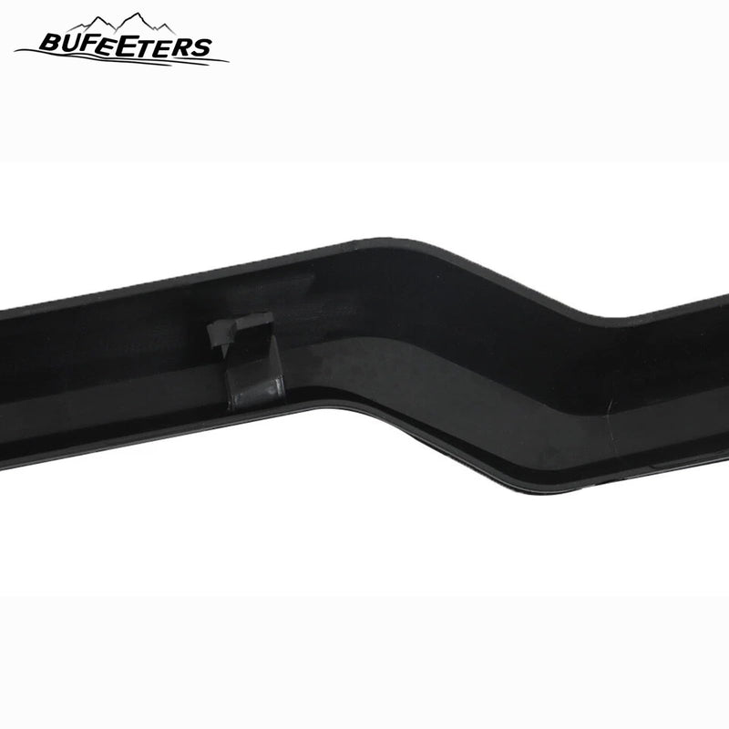 BUFEETERS Front Grille Outer Frame Suround Fit For 2019 2020 2021 GMC Sierra 1500,Factory Style,Gloss Black