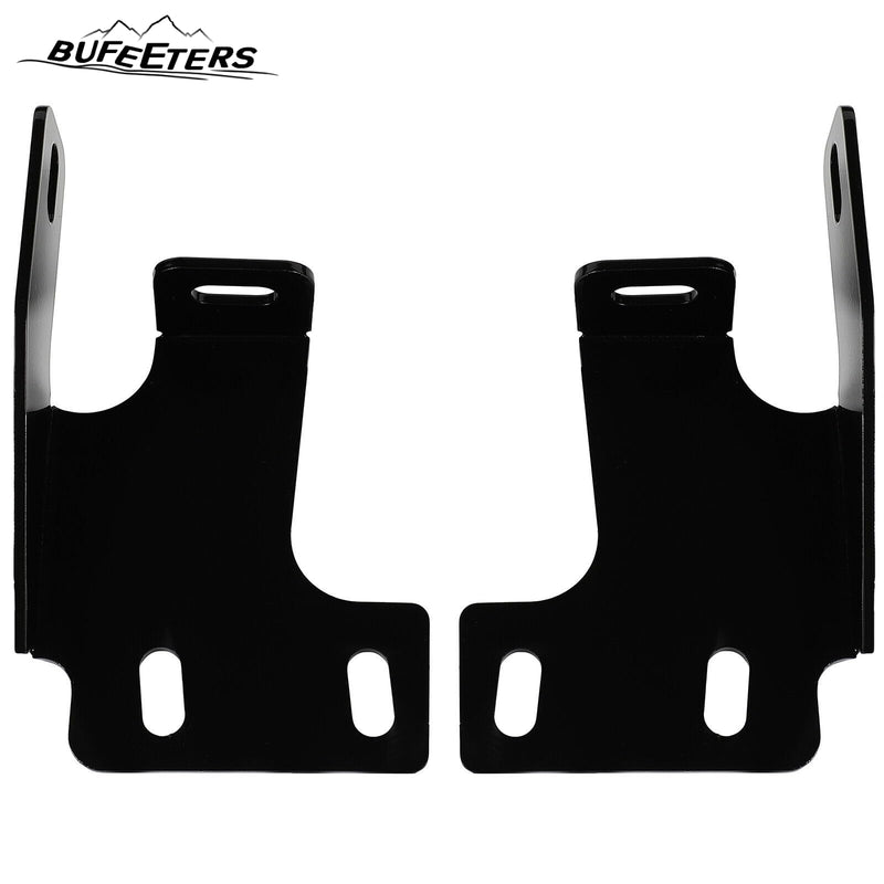 BUFEETERS  Side Step Running Board Nerf Bar Fit For 2009 2010 2011 2012 2013 2014 2015 Honda Pilot,Black&Silver
