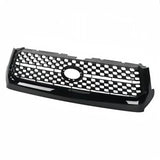 BUFEETERS  Front Bumper Upper Grille Fit For 2014 2015 2016 2017 2018 2019 2020 Toyota Tundra,Gloss Black
