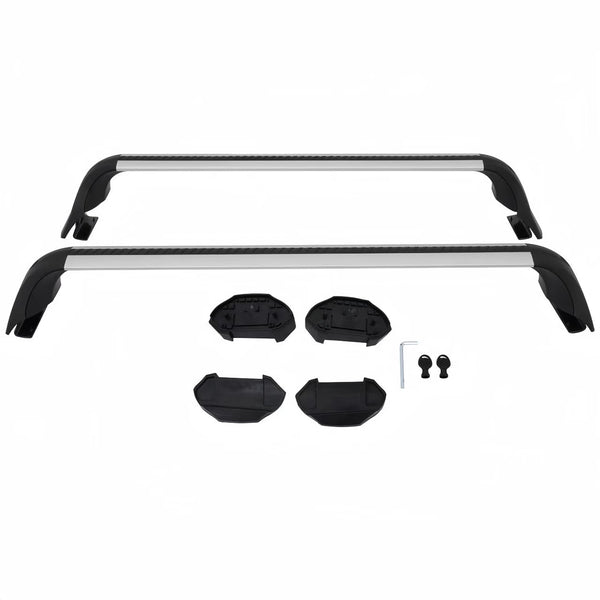 BUFEETERS   Roof Rack Cross Bars Fit For 2017 2018 2019 2020 2021 Toyota C-HR CHR Luggage Baggage Carrier Cargo,Silver