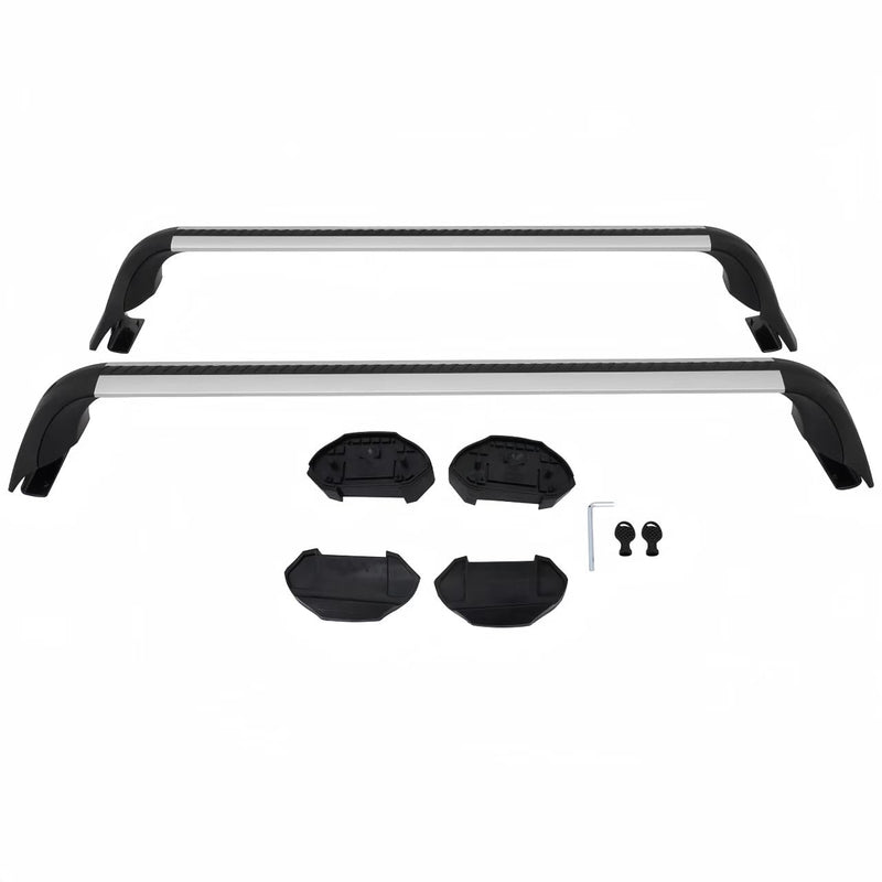 BUFEETERS   Roof Rack Cross Bars Fit For 2017 2018 2019 2020 2021 Toyota C-HR CHR Luggage Baggage Carrier Cargo,Silver
