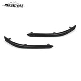 BUFEETERS  10PCS Front Bumper+Grille Assembly+Strip Trim Set Fit For 2014 2015 2016 2017 2018 2019 Toyota 4Runner Limited,Factory Style,Black