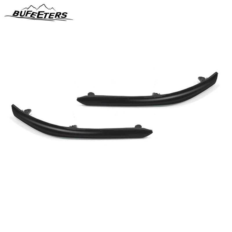 BUFEETERS  10PCS Front Bumper+Grille Assembly+Strip Trim Set Fit For 2014 2015 2016 2017 2018 2019 Toyota 4Runner Limited,Factory Style,Black