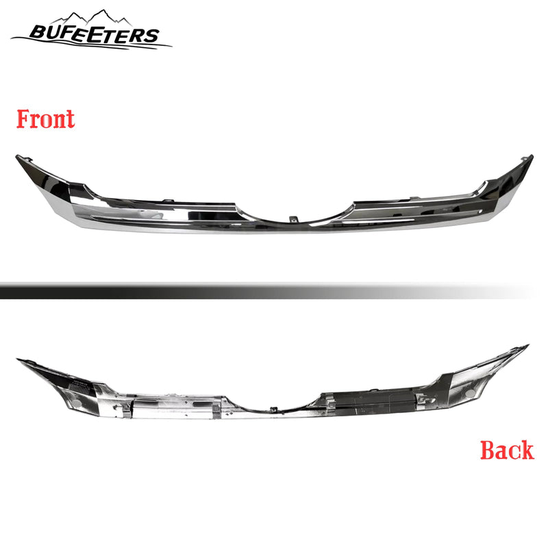BUFEETERS Front Center Chrome Grille Trim Fit For 2011 2012 2013 2014 Ford Edge