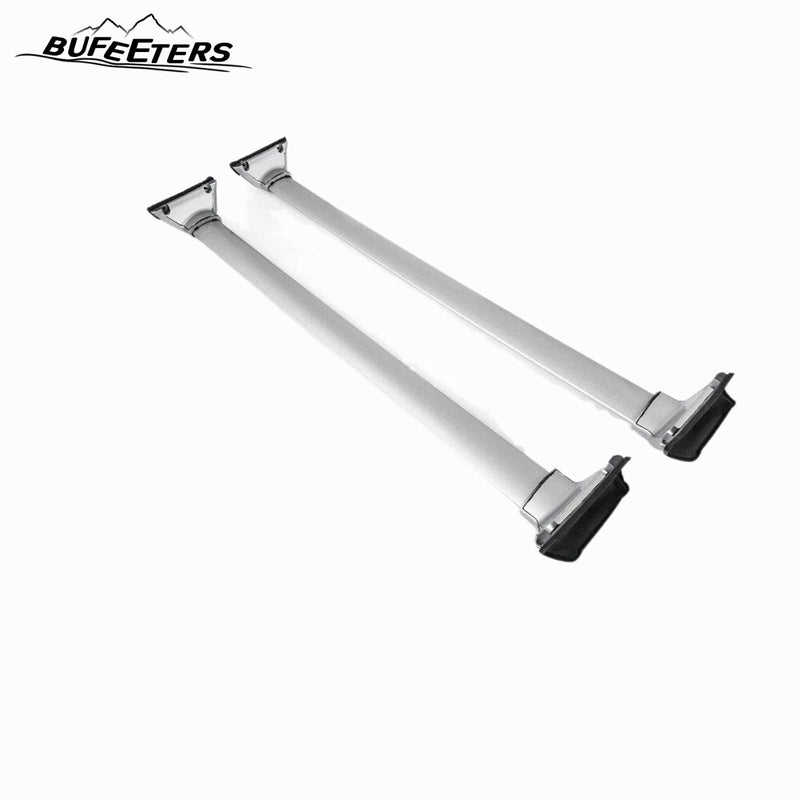 BUFEETERS   Roof Rack Cross Bar Luggage Carrier Crossbar Fit For 2017 2018 2019 2020 2021 2022 Honda CRV CR-V,OE Style,Silver