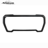 BUFEETERS Front Grille Outer Frame Suround Fit For 2019 2020 2021 GMC Sierra 1500,Factory Style,Gloss Black