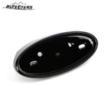 BUFEETERS  Front Bumper Upper Grille Fit For 2017 2018 2019 Ford Escape Kuga,Honeycomb Style,Gloss Black