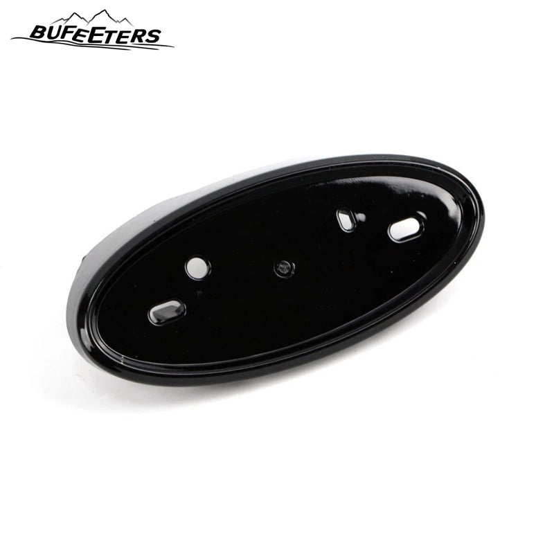 BUFEETERS  Front Bumper Upper Grille Fit For 2017 2018 2019 Ford Escape Kuga,Honeycomb Style,Gloss Black