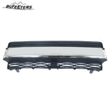 BUFEETERS  Front Bumper Lower Grille Fit For 2014 2015 2016 2017 2018 2019 2020 Toyota 4Runner Limited,Mesh Style,Chrome＆Black