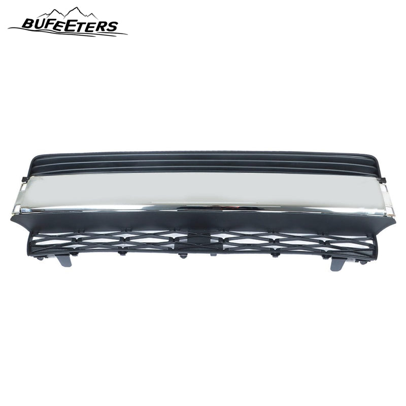 BUFEETERS  Front Bumper Lower Grille Fit For 2014 2015 2016 2017 2018 2019 2020 Toyota 4Runner Limited,Mesh Style,Chrome＆Black