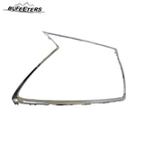 BUFEETERS  Front Bumper Grille With Chrome Trim Surround Fit For 2018 2019 2020 2021 Lexus NX300 F Sport,Honeycomb Style,Chrome&Matte Gray