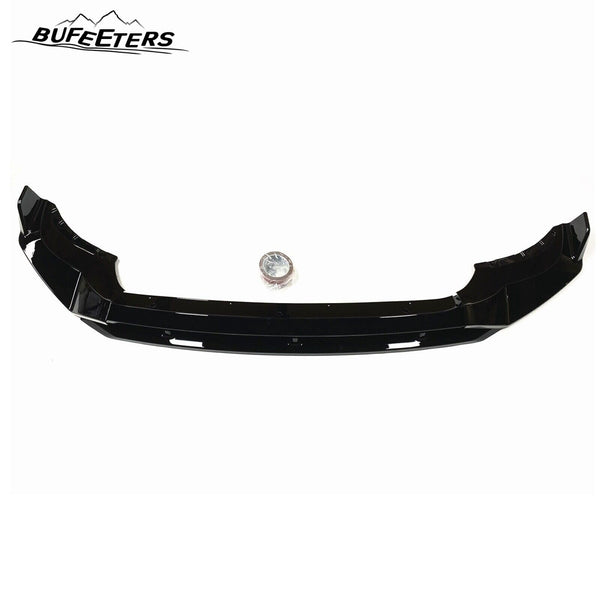 BUFEETERS Front Bumper Spoiler Splitter Lip Kit Fit For 2019 2020 2021 2022 2023 BMW X5 G05,Gloss Black