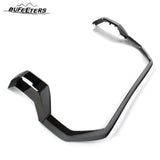 BUFEETERS Front Bumper Grille Trim Molding Fit For 2022 2023 2024 Toyota Tundra,Trim Style,Smoked Chrome
