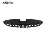 BUFEETERS    7PCS Front Bumper Grille+Radiator Cover+Bumper Lid+4 Brackets Fit For 2017 2018 Hyundai Elantra,Mesh Style,Chrome&Black
