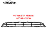 BUFEETERS    Front Bumper Lower Grille Fit For 2013 2014 2015 2016 Hyundai Santa Fe Sport,Black