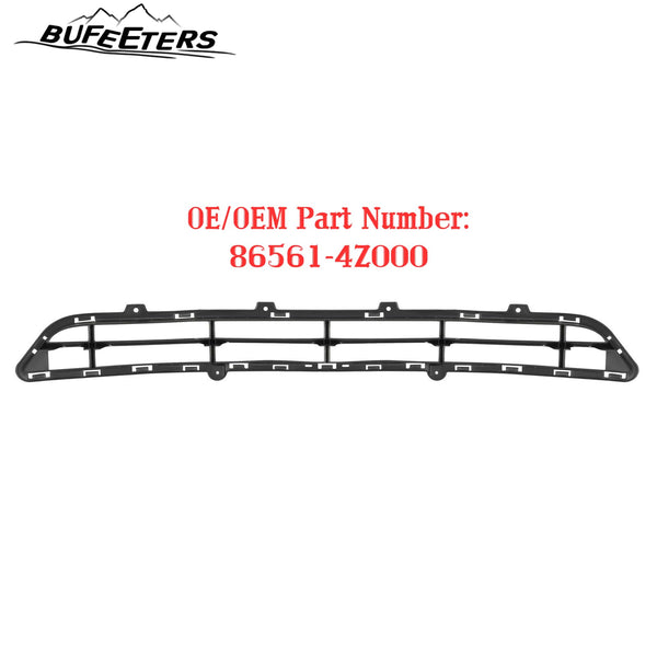 BUFEETERS    Front Bumper Lower Grille Fit For 2013 2014 2015 2016 Hyundai Santa Fe Sport,Black