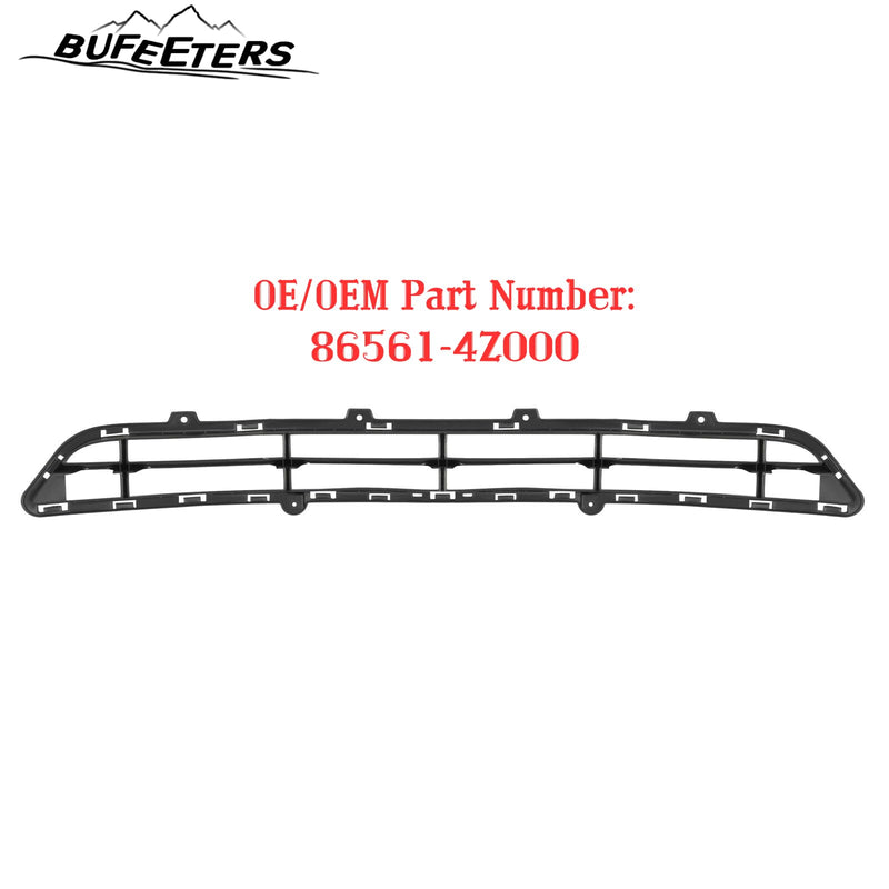 BUFEETERS    Front Bumper Lower Grille Fit For 2013 2014 2015 2016 Hyundai Santa Fe Sport,Black