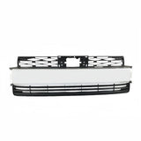 BUFEETERS Front Bumper Lower Grille With Chrome Tirm Fit For 2021 2022 2023 Toyota 4Runner Limited,Factory Style,Chrome&Black