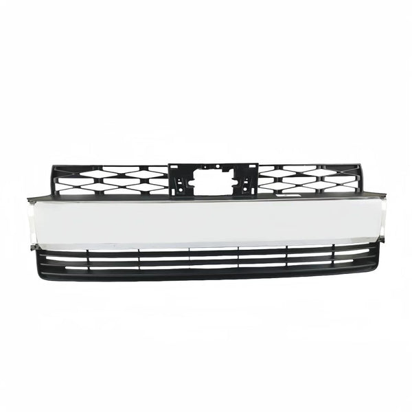 BUFEETERS Front Bumper Lower Grille With Chrome Tirm Fit For 2021 2022 2023 Toyota 4Runner Limited,Factory Style,Chrome&Black