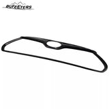 BUFEETERS Pure Black Garnish Frame Front Grille Cover Trim Fit For 2020 2021 2022 Toyota Highlander