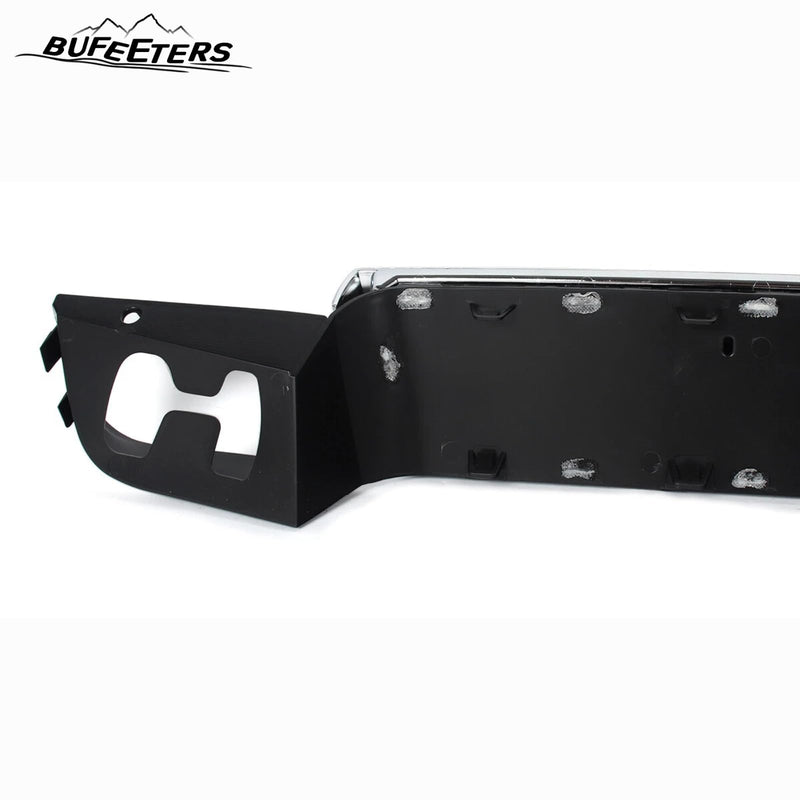 BUFEETERS Front Upper Lower Grille Mesh Assembly Fit For 2007 2008 2009 2010 2011 2012 2013 2014 GMC Yukon/Yukon XL,Denali Style,Chrome&Black