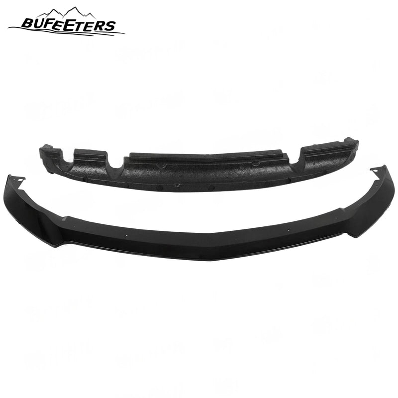 BUFEETERS Front Bumper Cover Grille Molding Trim Lip Fog Light Bezel Facelift Set Fit For 2020 2021 2022 2023 2024 Cadillac CT5,Blackwing Style,Black
