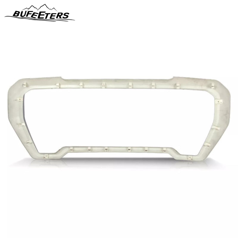 BUFEETERS Front Grille Outer Frame Suround Fit For 2019 2020 2021 GMC Sierra 1500,Factory Style,Matte Black
