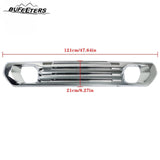 BUFEETERS Front Lower Grille Bumper Filler Fit For 2019 2020 2021 GMC Sierra 1500 AT4/Denali,Factory Style,Chrome