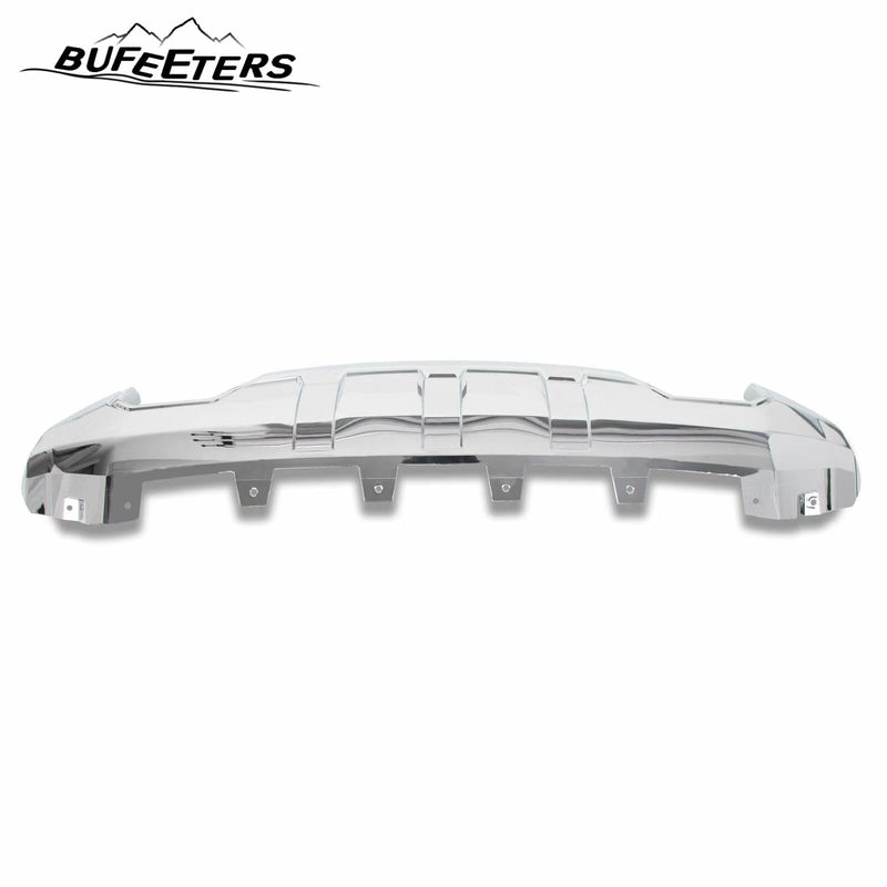 BUFEETERS Chrome Front Lower Bumper Valance Skid Plate Fit For 2016 2017 2018 2019 GMC Sierra 1500