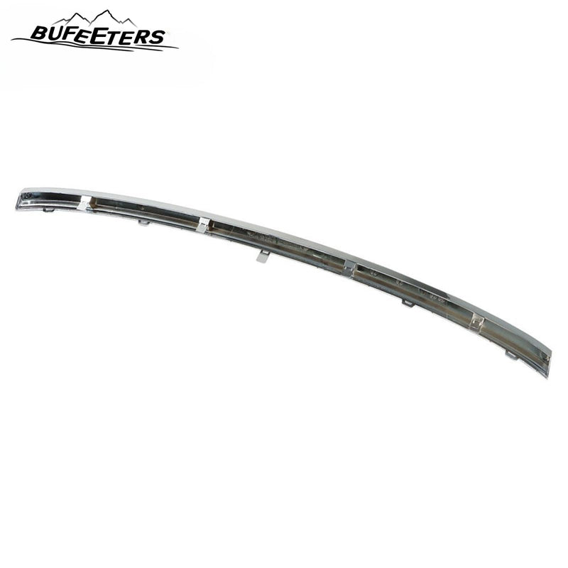 BUFEETERS Front Upper Chrome Grille Molding Trim Fit For 2011 2012 2013 2014 Ford Edge