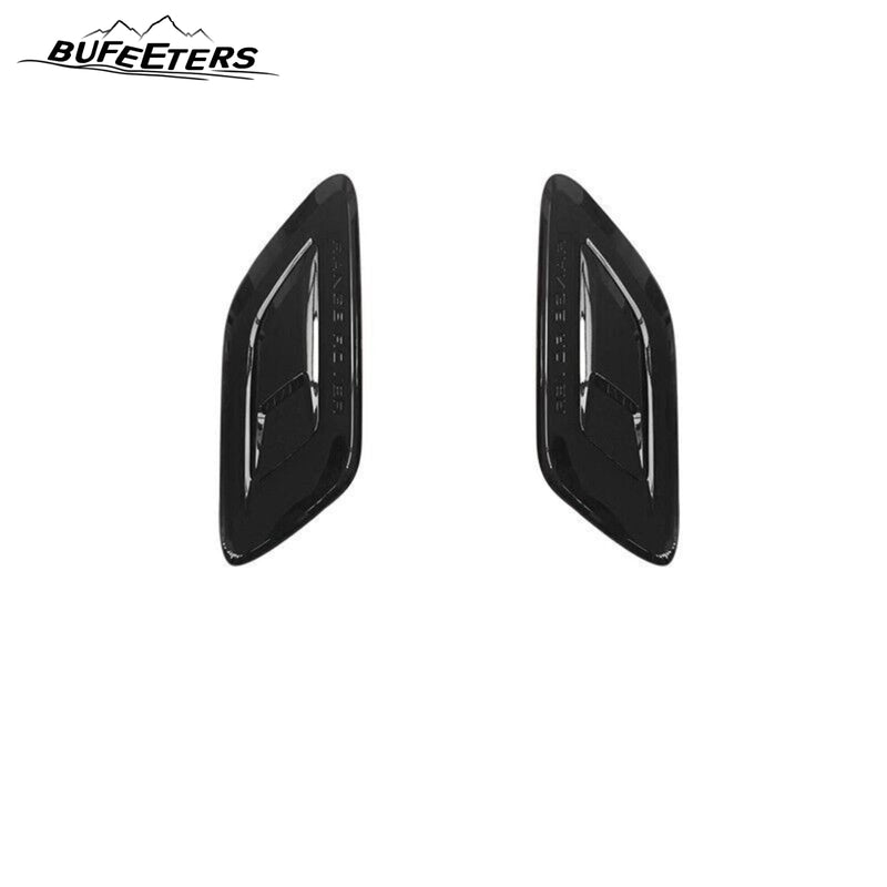 BUFEETERS   Front Side Rear Vent Grille Trim Moulding Fit For Range Rover Sport 2018 2019 2020 2021 2022,Black