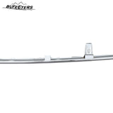 BUFEETERS Front Bumper Lower Grille + Chrome Molding Trim Fit For 2014 2015 2016 Nissan Rogue,Honeycomb Style,Chrome&Black