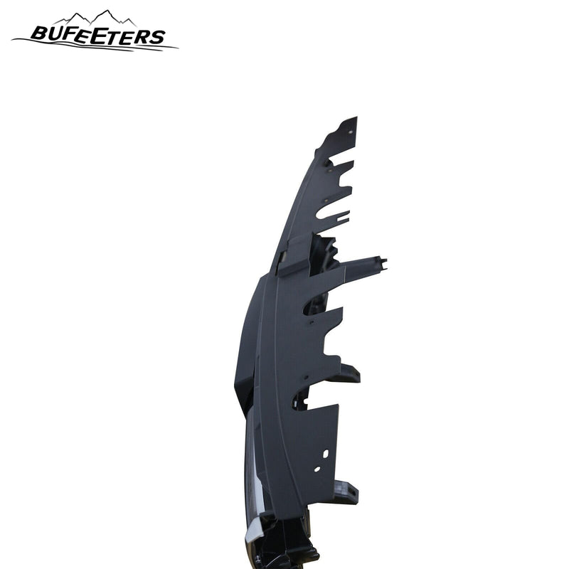 BUFEETERS  Front Bumper Upper Grille Fit For 2015 2016 2017 2018 2019 2020 Chevrolet Colorado,Mesh Style,Chrome&Black