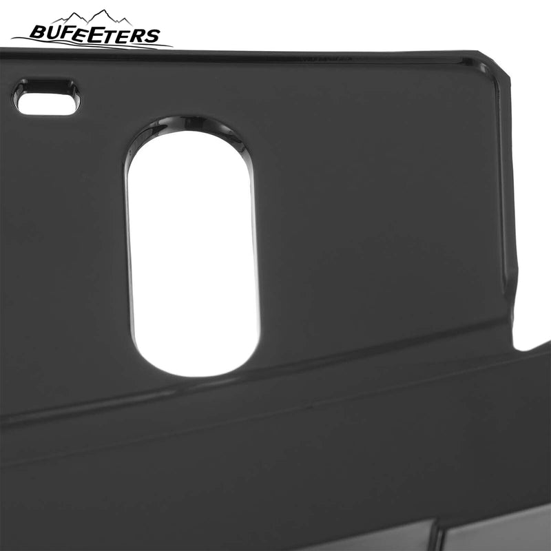BUFEETERS  Front Bumper Upper Grille Fit For 2018 2019 2020 2021 2022 Land Rover Range Rover Vogue L405,Mesh Style,Gloss Black