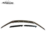 BUFEETERS Front Bumper Upper Grille Chrome Molding Fit For 2021 2022 2023 Honda Odyssey
