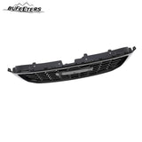 BUFEETERS   Front Bumper Grille Grill Fit For 2015 2016 2017 2018 2019 2020 GMC Yukon/Yukon XL,Denali Style,Gloss Black