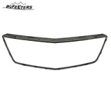 BUFEETERS  Front Bumper Upper Grille&Grille Outer Frame Fit For 2017 2018 2019 2020 2021 2022 2023 Cadillac XT5,Factory Style,Gloss Black