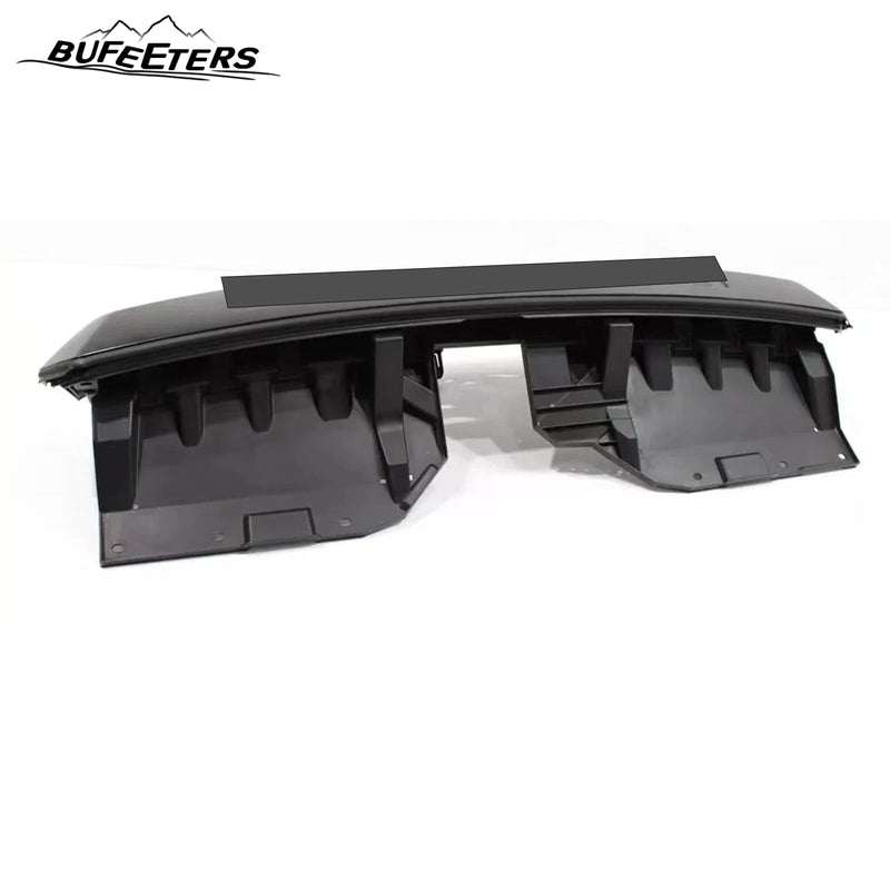 BUFEETERS Front Bumper Upper Grille Fit For 2022 2023 2024 Nissan Frontier,Factory Style,Black