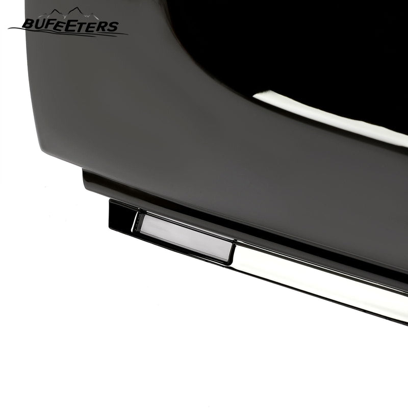 BUFEETERS Front Lower Grille Bumper Moulding Trim Fit For 2011 2012 2013 2014 Ford Edge,Factory Style,Gloss Black