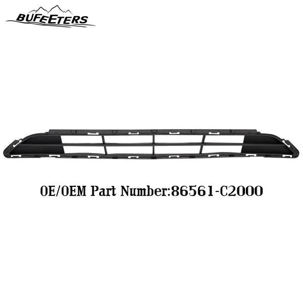 BUFEETERS    Front Bumper Lower Grille Fit For 2015 2016 2017 Hyundai Sonata,Mesh Style,Black