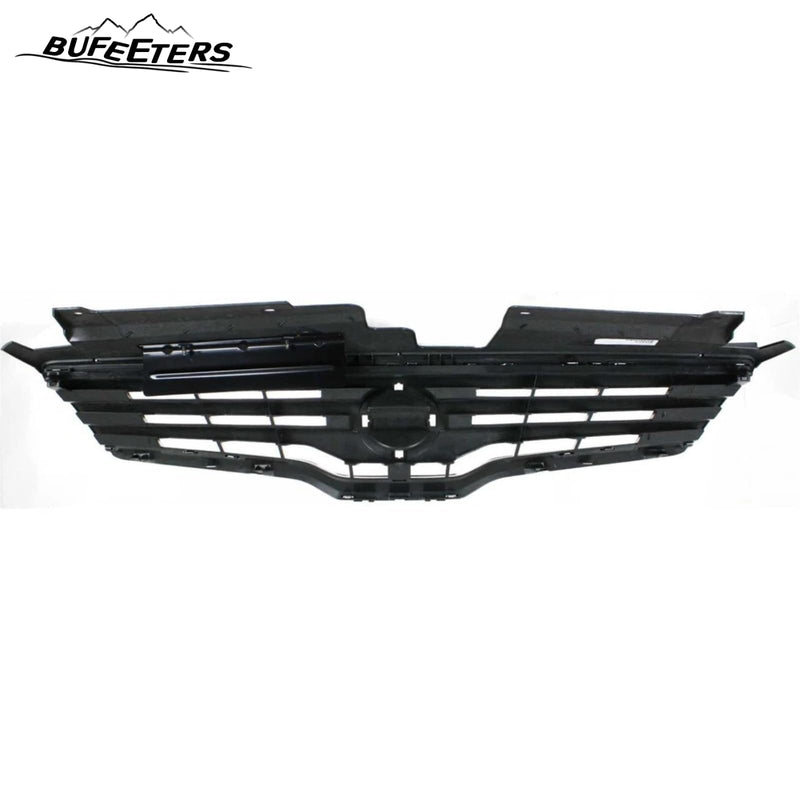 BUFEETERS Front Bumper Upper Grille Fit For 2007 2008 2009 Nissan Altima Sedan,Factory Style,Chrome&Black