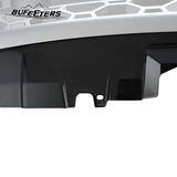 BUFEETERS Front Bumper Upper Grille Fit For 2015 2016 2017 2018 2019 Land Rover Discovery Sport,Mesh Style,Black&Silver